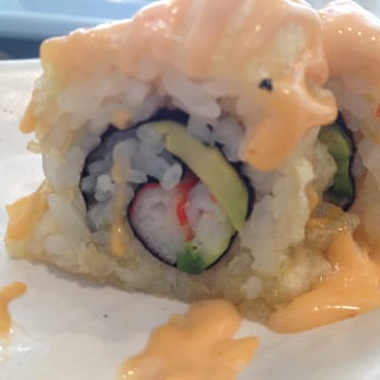 Sushi California - Jean sushi roll (deep fried) absolutely delicious along with Big Mouth (also deep fried) - Sushi Bars Near Me - Clarksville, Tennessee Sushi California - Jean sushi roll (deep fried) absolutely delicious along with Big Mouth (also deep fried) - Sushi Bars Near Me - Clarksville, Tennessee