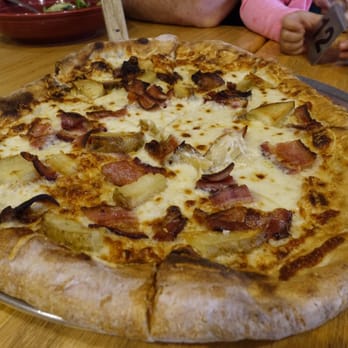 Custom Pie and Bar - Bacon and potato - Pizza Near Me - Moorpark, California Custom Pie and Bar - Bacon and potato - Pizza Near Me - Moorpark, California