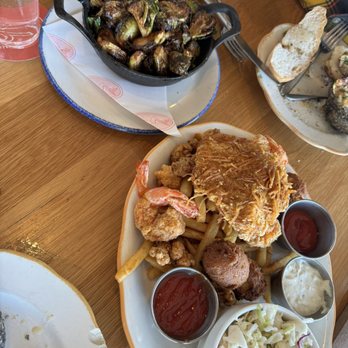 Pier 6 - Brussels (amazing) and the tide to fried (just okay) - Seafood Near Me - San Leon, Texas Pier 6 - Brussels (amazing) and the tide to fried (just okay) - Seafood Near Me - San Leon, Texas