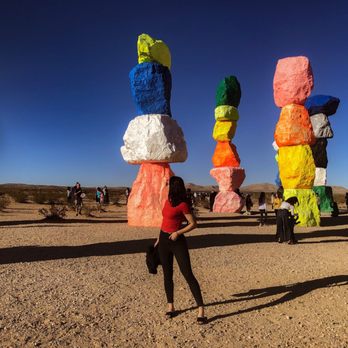 Seven Magic Mountains - Public Art Near Me - Las Vegas, Nevada Seven Magic Mountains - Public Art Near Me - Las Vegas, Nevada