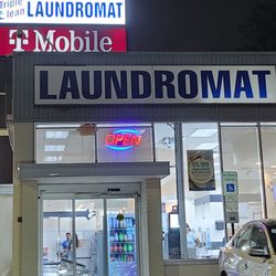 Triple Clean Laundromat - Entrance