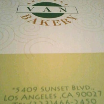 Van Bakery - on Sunset & Western blvd near O-Cha Resturant - Bakeries Near Me - Los Angeles, California Van Bakery - on Sunset & Western blvd near O-Cha Resturant - Bakeries Near Me - Los Angeles, California