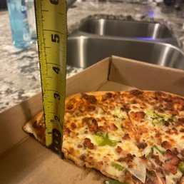 a slice of pizza in a box