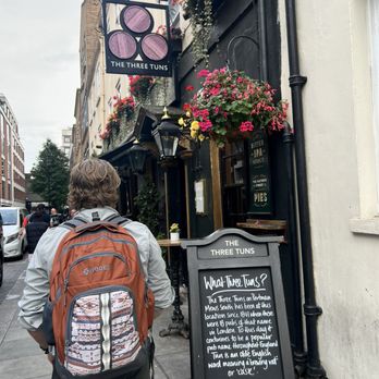 Three Tuns - Outside signage - Pubs Near Me - Marylebone, XGL Three Tuns - Outside signage - Pubs Near Me - Marylebone, XGL