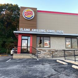 Burger King - The front of the store.