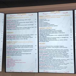 Brioche de Paris - Pâtisserie - Menu August 2025
