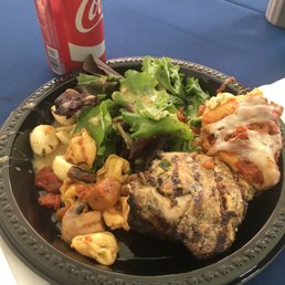 Self serve plate at CBE6