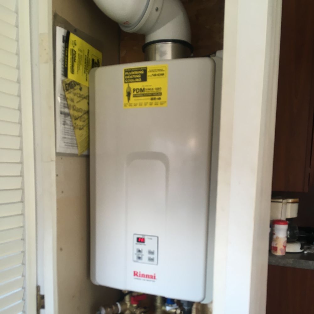 Slide of PDM Plumbing, Heating, Cooling Since 1885