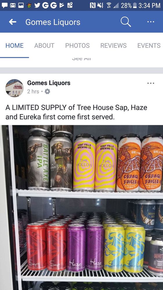 GOMES LIQUORS 58 Ashby State Rd, Fitchburg, Massachusetts Beer