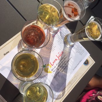 Four Daughter's Winery - A flight of Loon Juice!! - Wineries Near Me - Spring Valley, Minnesota