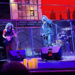 The Umbrella Arts Center - Carter Benjamin belts out a Radio II