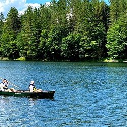 Waterbury Center State Park - HRH at the helm - 7/7/2022