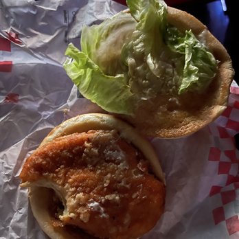 Rally's - Spicy Chicken Sandwich - Burgers Near Me - Porterville, California Rally's - Spicy Chicken Sandwich - Burgers Near Me - Porterville, California