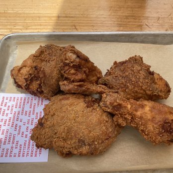 The Crack Shack - 5 piece chicken (one had already been consumed) - New American Near Me - Encinitas, California