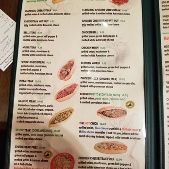 Giorgino's - Menu - Sandwiches Near Me - San Diego, California