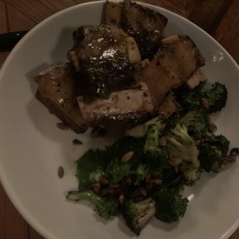 Kimball House - Beef ribs with broccoli and pumpkin seed pesto! Yum! - New American Near Me - Decatur, Georgia Kimball House - Beef ribs with broccoli and pumpkin seed pesto! Yum! - New American Near Me - Decatur, Georgia