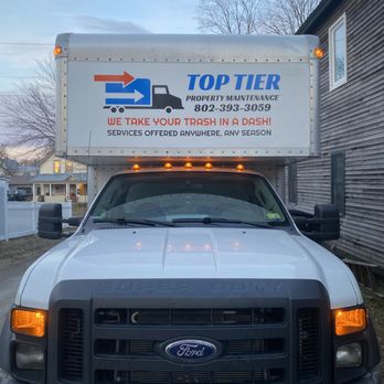 Top Tier Property Maintenance - Box truck with fresh decals! - Movers Near Me - Swanton, Vermont Top Tier Property Maintenance - Box truck with fresh decals! - Movers Near Me - Swanton, Vermont