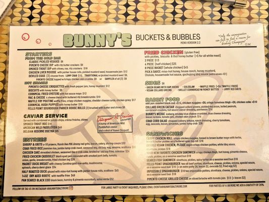 Menu photo 5 Bunny's Buckets & Bubbles Baltimore, MD Menu photo 5 Bunny's Buckets & Bubbles Baltimore, MD