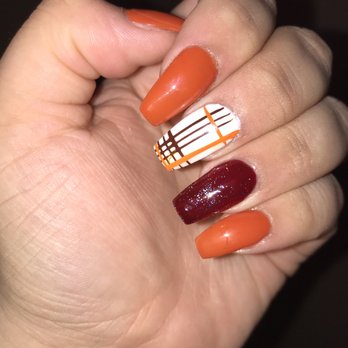 NAILGIRL STUDIO - Coffin nails with art - Nail Salons Near Me - Little Rock, Arkansas NAILGIRL STUDIO - Coffin nails with art - Nail Salons Near Me - Little Rock, Arkansas