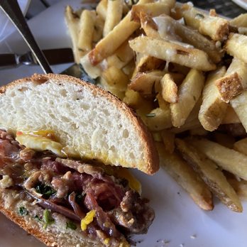Canoe - Duck N ' Beef Burger - New American Near Me - Atlanta, Georgia