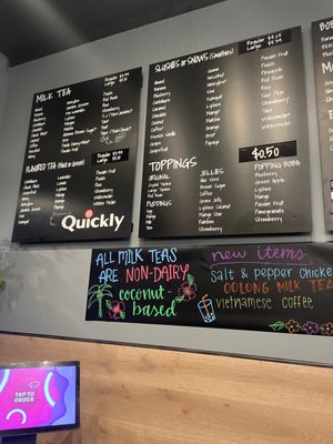 Menu photo 4 Quickly - Ann Arbor Ann Arbor, MI