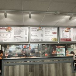 Blaze teriyaki - Menu