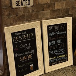 Open Flame Steak & Lounge - Cocktail menu