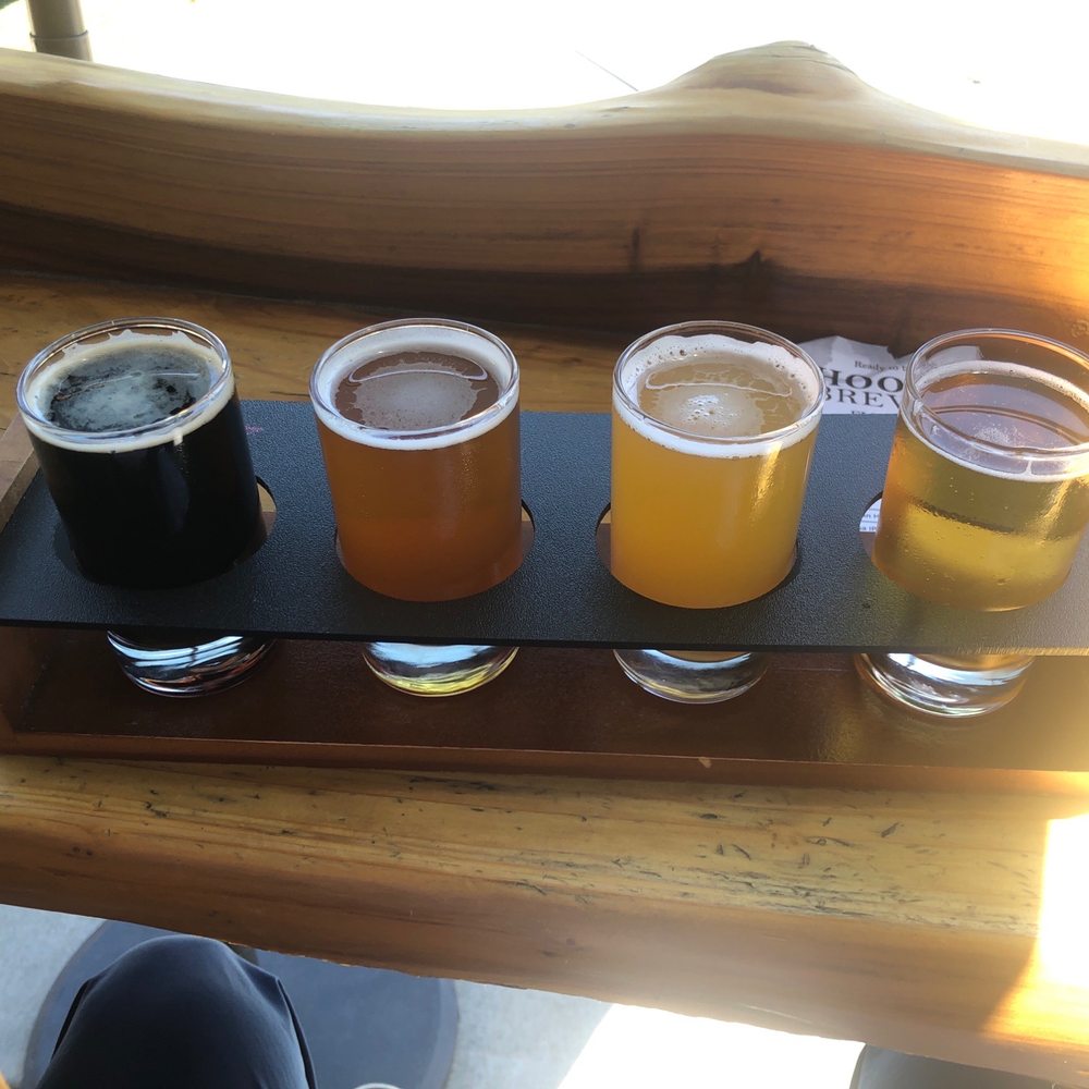 Hooby’s Brewing - Flight - Breweries Near Me - Winters, California