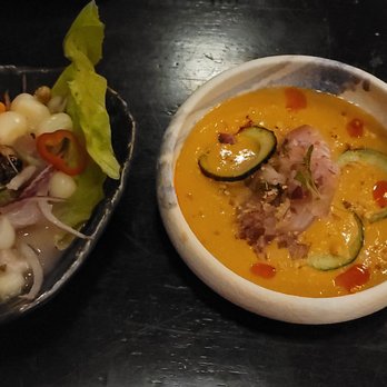 Tanta - Two different cebiches - Peruvian Near Me - Chicago, Illinois Tanta - Two different cebiches - Peruvian Near Me - Chicago, Illinois