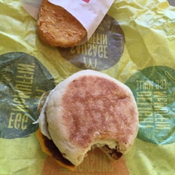 McDonald's - Enjoying my breakfast for lunch.