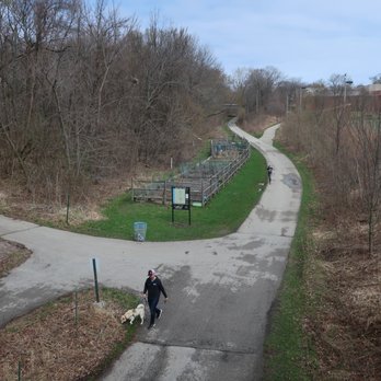 Oak Leaf Trail - View of trail by the Urban Ecology Center. - Parks Near Me