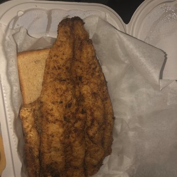 Mother’s Seafood & More - 1 Pcs Fried Fish Sandwich Lunch - Seafood Near Me - Brooklyn, New York