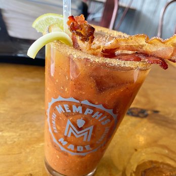 Momma's - Best Bloody Mary I've had in Memphis in some time. I requested bacon and celery in mine. - Dive Bars Near Me - Memphis, Tennessee Momma's - Best Bloody Mary I've had in Memphis in some time. I requested bacon and celery in mine. - Dive Bars Near Me - Memphis, Tennessee