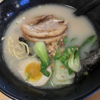 The Noodle Korean BBQ & Tea Bar - Tonkotsu Ramen with only 2 pieces of meat. - Noodles Near Me - Conroe, Texas The Noodle Korean BBQ & Tea Bar - Tonkotsu Ramen with only 2 pieces of meat. - Noodles Near Me - Conroe, Texas