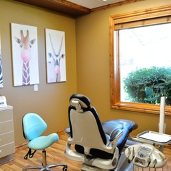 Kailey Housley - Idaho Falls Pediatric Dentistry - Patients each receive their own private suite (complete with their own TV) for cleanings or exams.