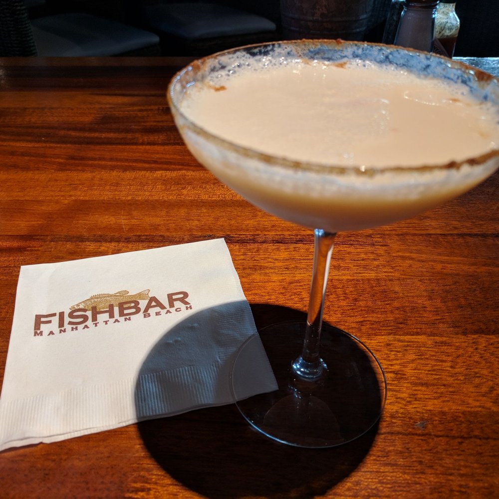 FishBar - Pumpkin pie Martini - too strong - Seafood Near Me - Manhattan Beach, California FishBar - Pumpkin pie Martini - too strong - Seafood Near Me - Manhattan Beach, California