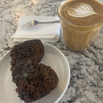 Parousia Coffee - Cortado and banana bread - Coffee Roasteries Near Me - Richmond, Virginia