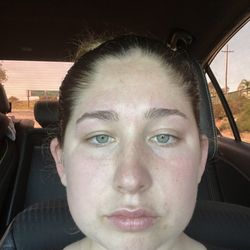 After I got my eyebrows waxed