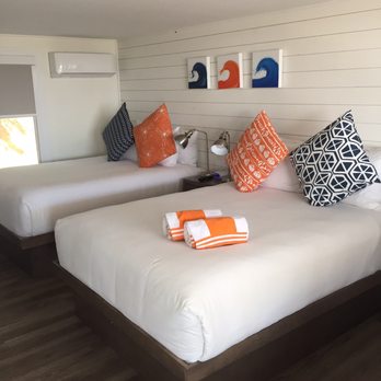 Breakwater Hotel - The bedroom with beach towels. Beach was just across the street. The hotel also had a deck on the beach with chairs!! - Hotels Near Me - Provincetown, Massachusetts