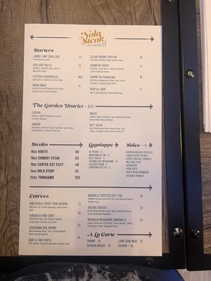 Menu photo 3 NOLA Steak Harvey, LA Menu photo 3 NOLA Steak Harvey, LA