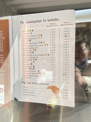 Menu photo 2 Café Bar Monteblanco Málaga, MA