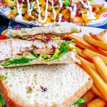 Brew-Bacher's Grill - Chicken Club - Cajun/Creole Near Me - Baton Rouge, Louisiana