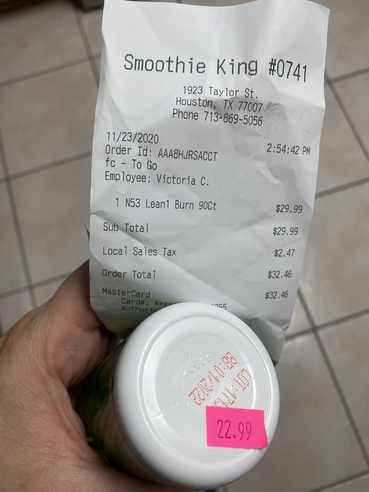 SMOOTHIE KING Updated October 2024 16 Photos & 48 Reviews 1923
