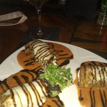 O'Bricks - Eggplant rolatini.. delicious - New American Near Me - Bradenton, Florida