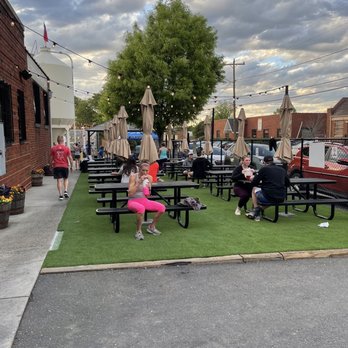 Triple C Brewing Company - Patio - Breweries Near Me - Charlotte, North Carolina