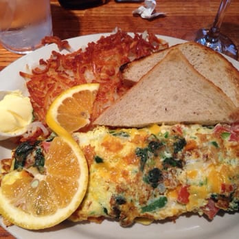3rd Coast Cafe - Farmers omelet. Sub mushrooms for spinach. - Breakfast & Brunch Near Me - Chicago, Illinois
