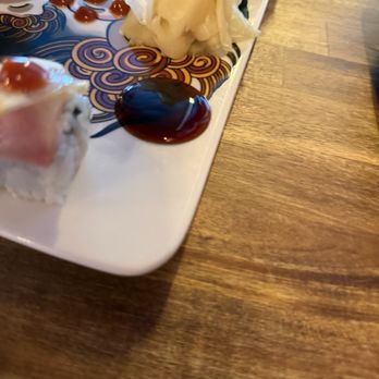 Outcast Sushi - In this photo is the outcast roll and the Kimbo slice roll. Happy hour buy one get one for sushi rolls and three dollar domestic beers. - Sushi Bars Near Me - Miramar Beach, Florida