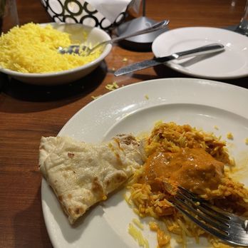 India Palace - Butter chicken with saffron rice and Naan. And the best humus ever! - Indian Near Me - Dallas, Texas India Palace - Butter chicken with saffron rice and Naan. And the best humus ever! - Indian Near Me - Dallas, Texas