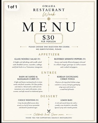 Menu photo 1 Benson Brewery Omaha, NE