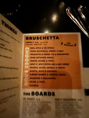 Menu photo 8 Postino LoHi Denver, CO